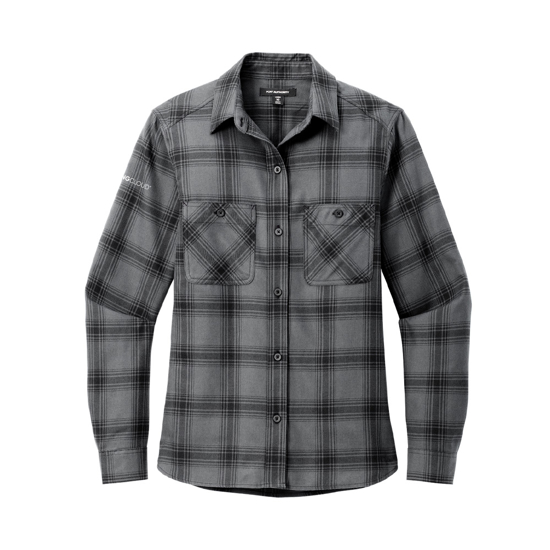 Picture of Port Authority® Plaid Flannel Shirt- Ladies